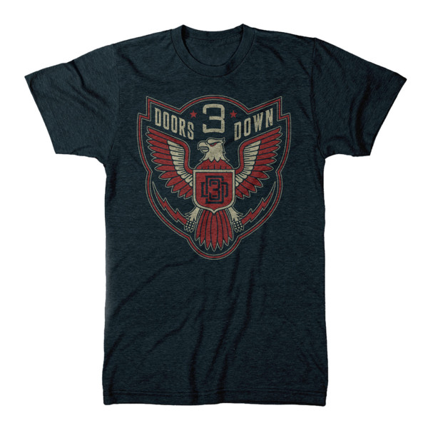 3 Doors Down Eagle Emblem T.