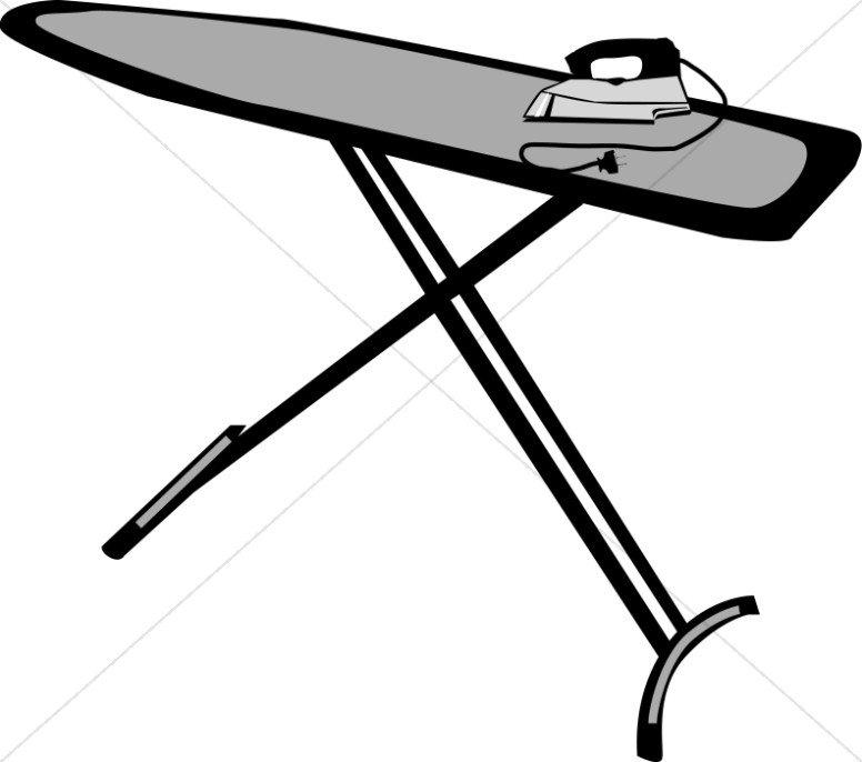 Ironing board clipart 3 » Clipart Station.