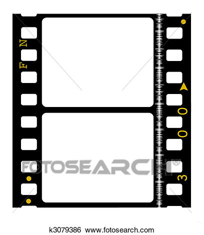 Stock Illustration of 35 mm movie Film k3079386.