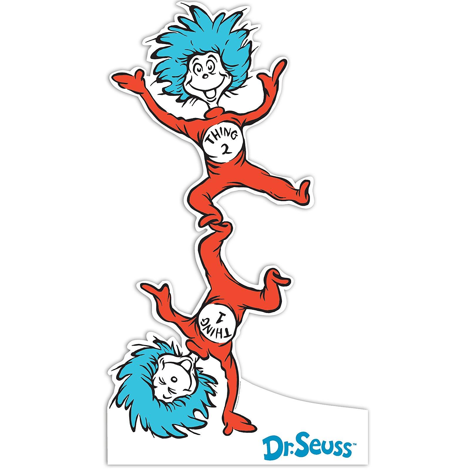 Images For Thing 1 And Thing 2 Printable Clip Art.