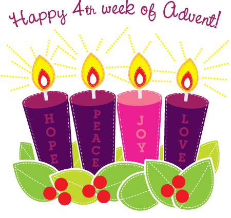 Advent love clipart.