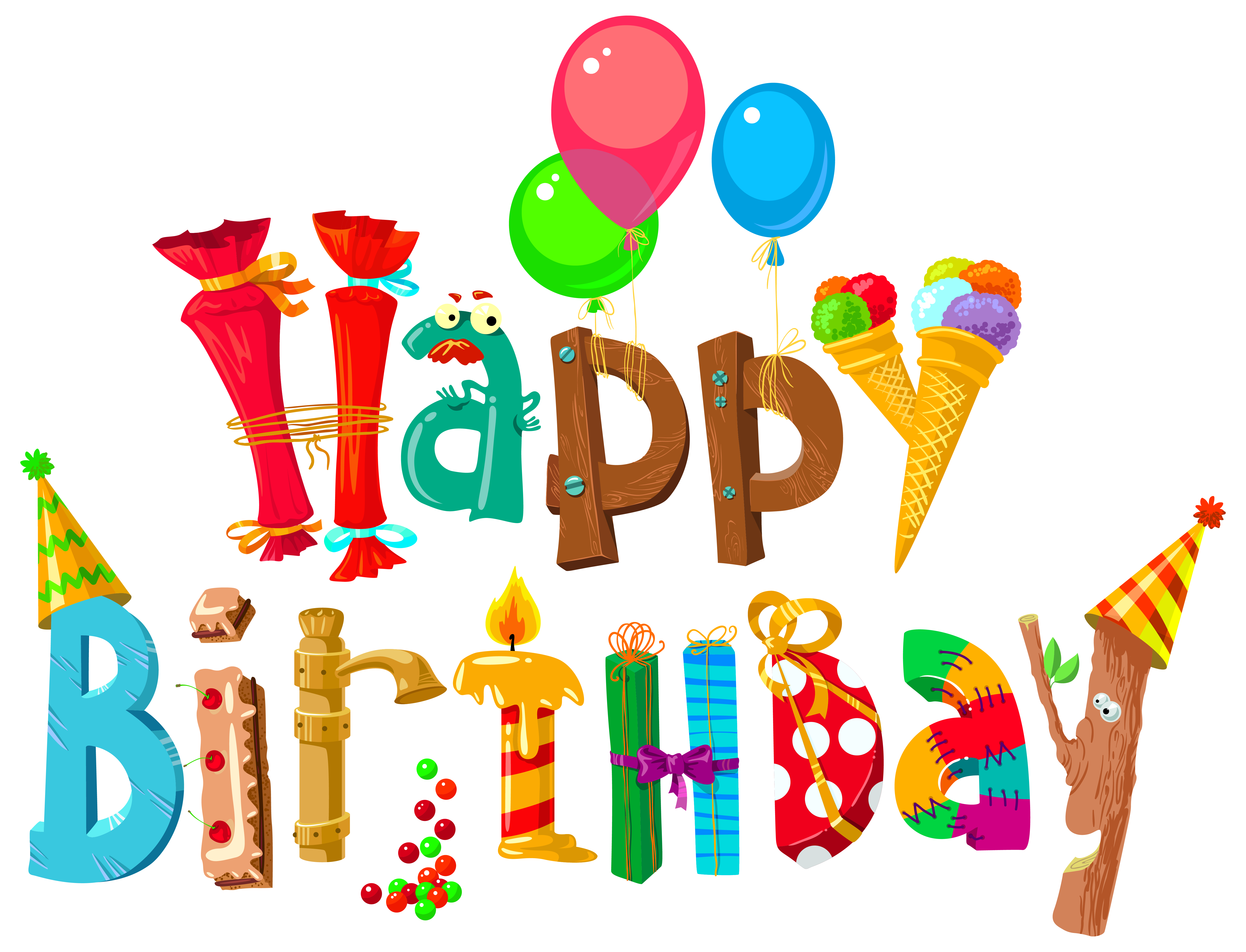 Happy Birthday Clipart For Her.