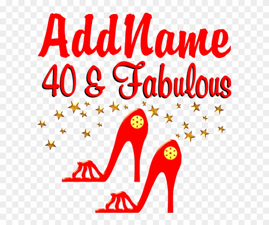 40th Stiletto Flask Clipart (#2866067).