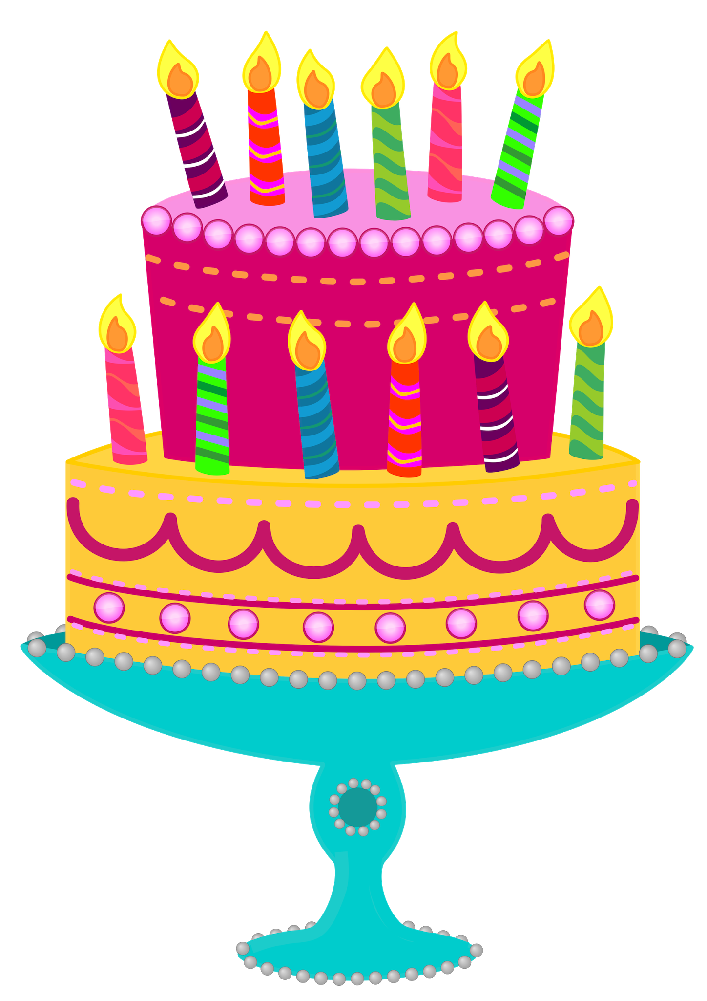 Clipart happy birthday cake clipart images gallery for free.