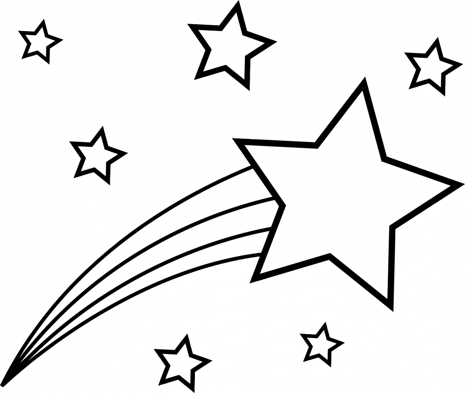 Star clipart black and white free 5 » Clipart Station.