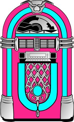 Jukebox Clipart.