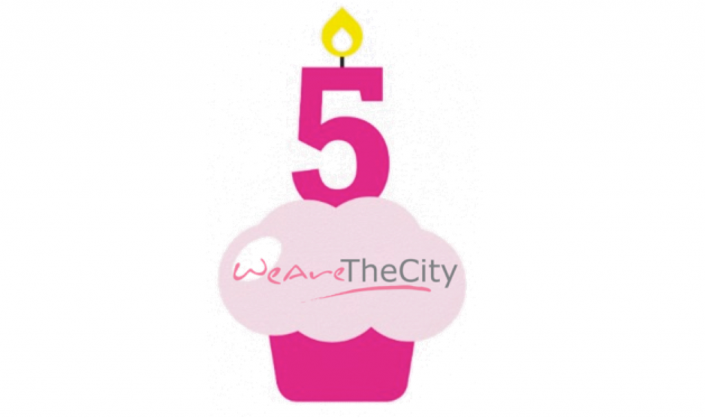 Happy 5th Birthday to WeAreTheCity.com.