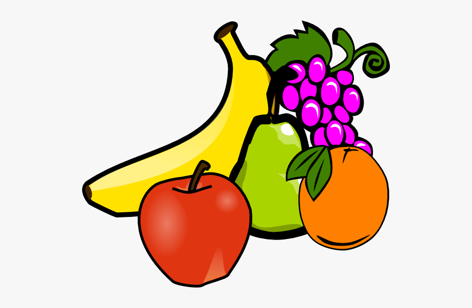 Fruit Bowl Clipart.