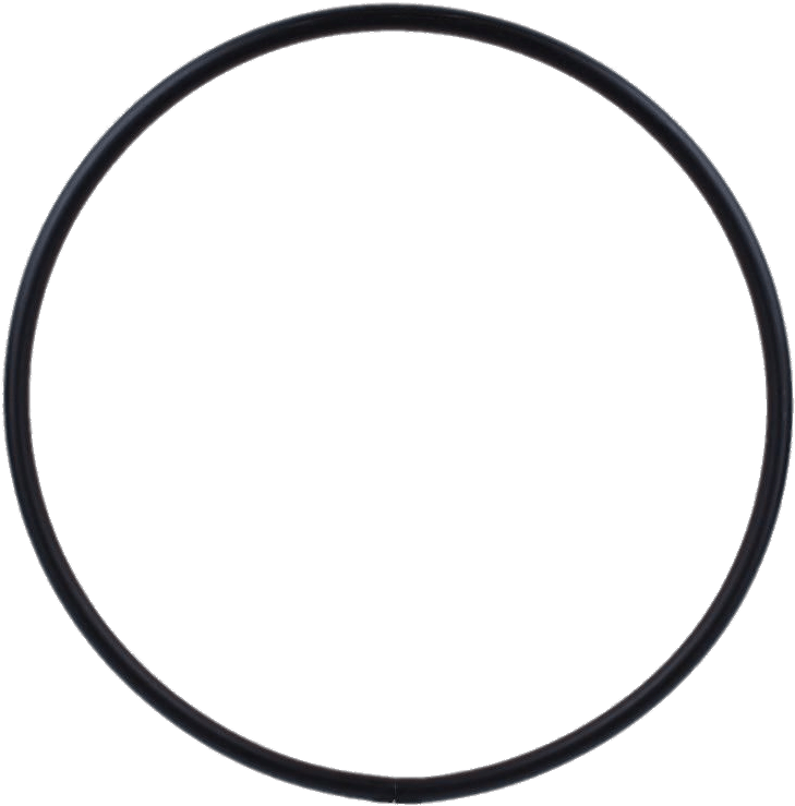 Black Hula Hoop.