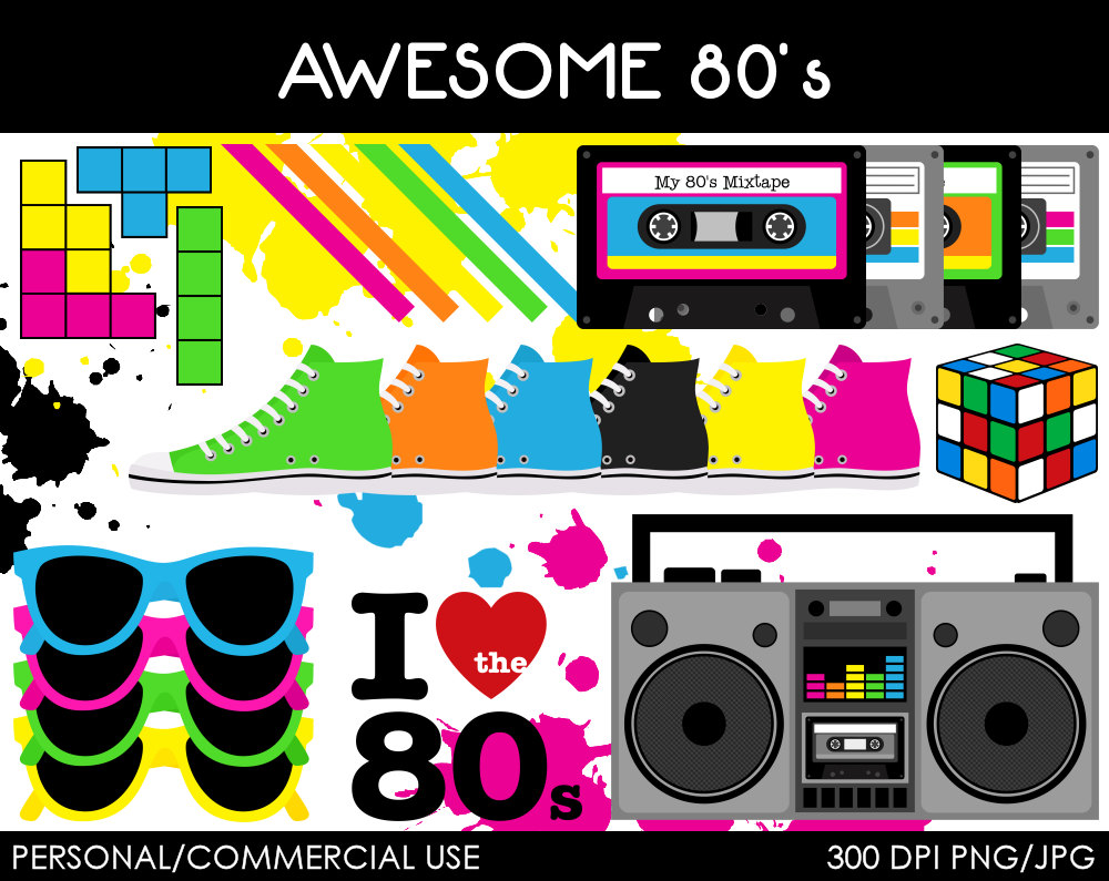 Free 80s clipart 2 » Clipart Station.