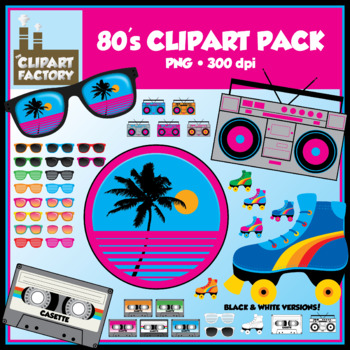 Clip Art: 80\'s Clipart Pack.