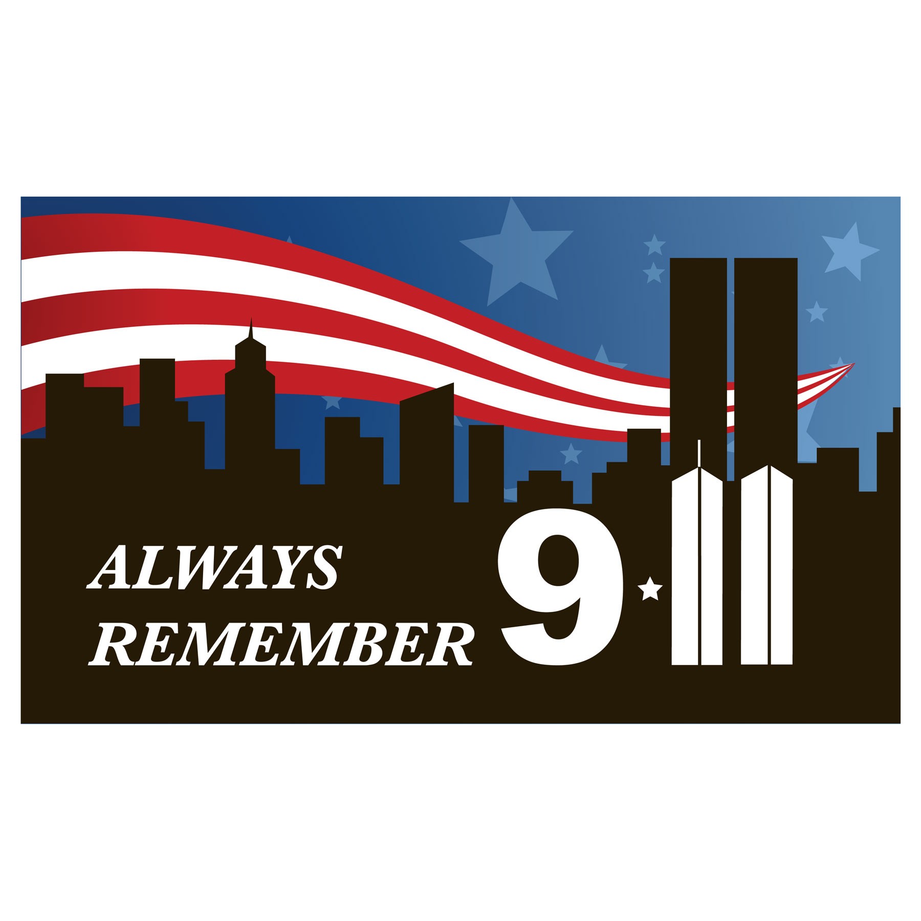 911 memorial clip art.