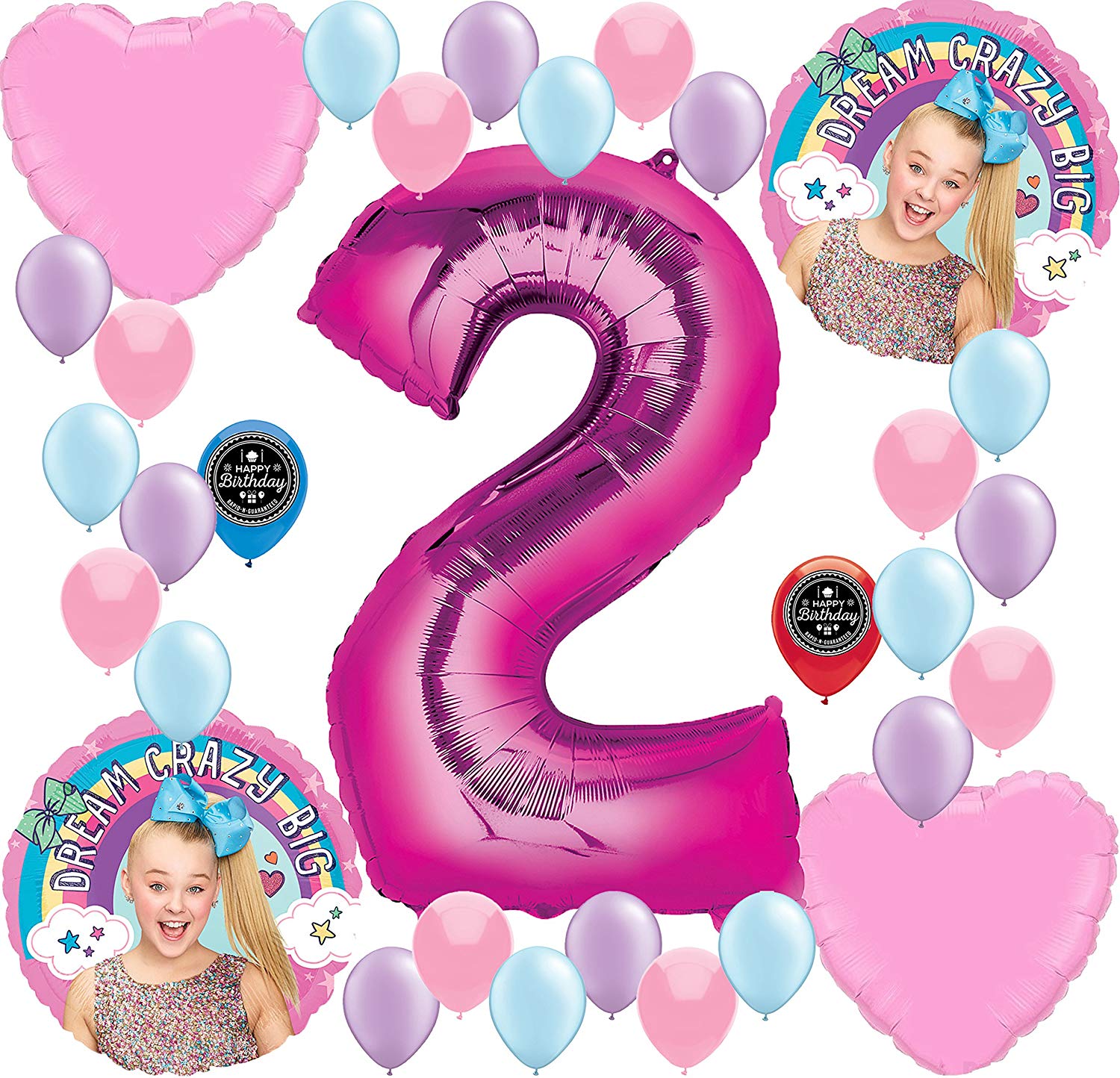 Amazon.com: JoJo Siwa Party Supplies Birthday Balloon.