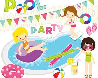 Swimming Pool Clip Art Borders.