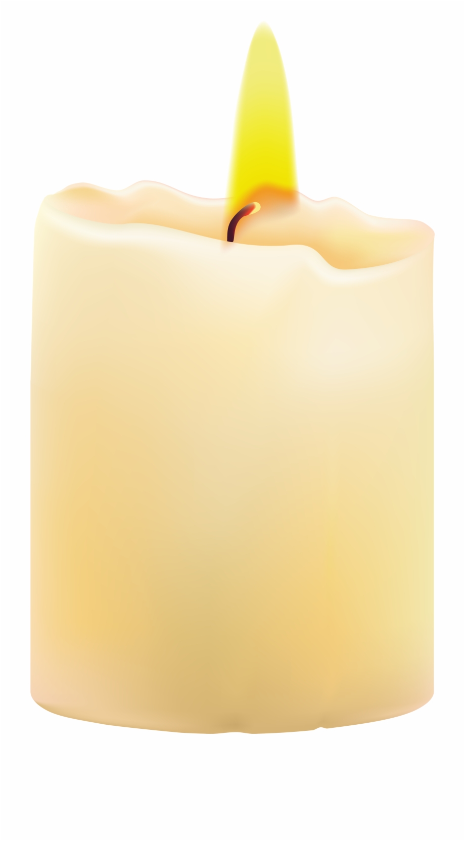 Wax Candle Clipart Transparent.