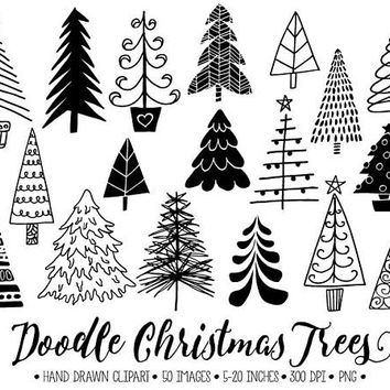 Christmas Tree Line Art Free Download Clip Art.