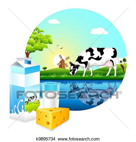 Dairy Farm Clipart.