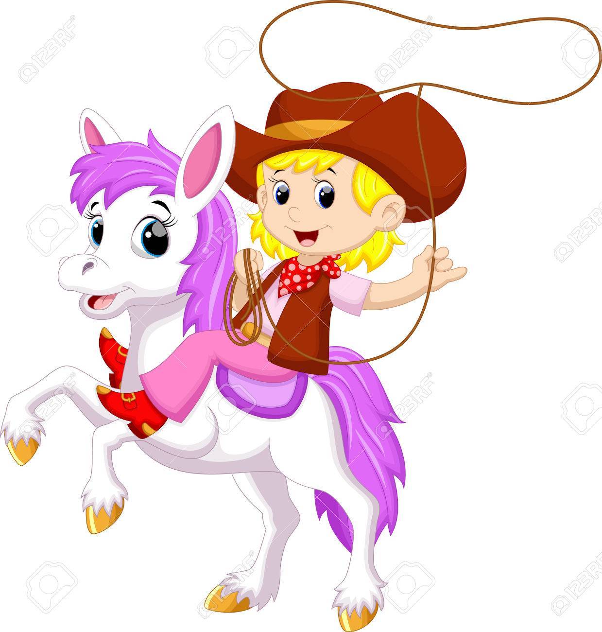 Cowgirl cartoon clipart 3 » Clipart Portal.