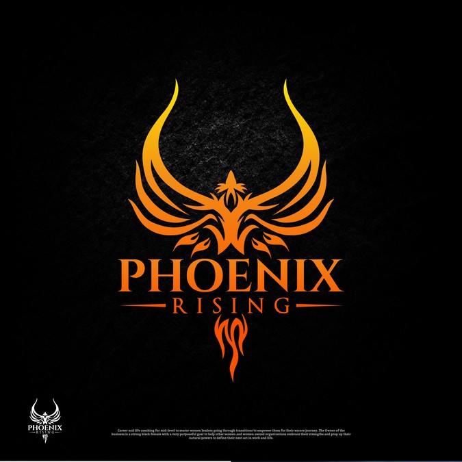 Phoenix Rising Career & Life Coaching Logo.