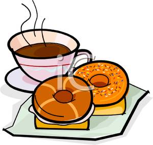 Coffee And Donuts Clipart.