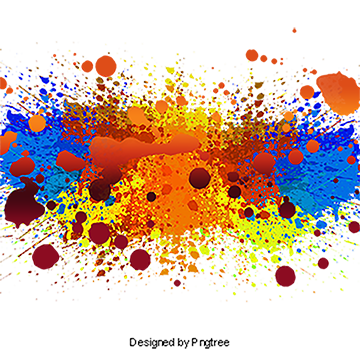 2019 的 Vector Color Splashes, Creative, Color, Splash PNG.