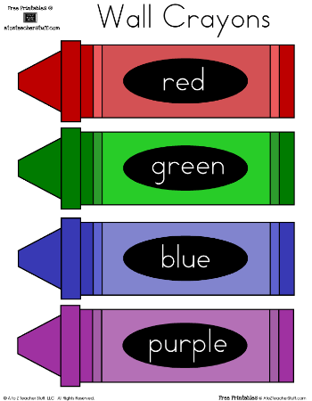 Colors Words Color Clipart.