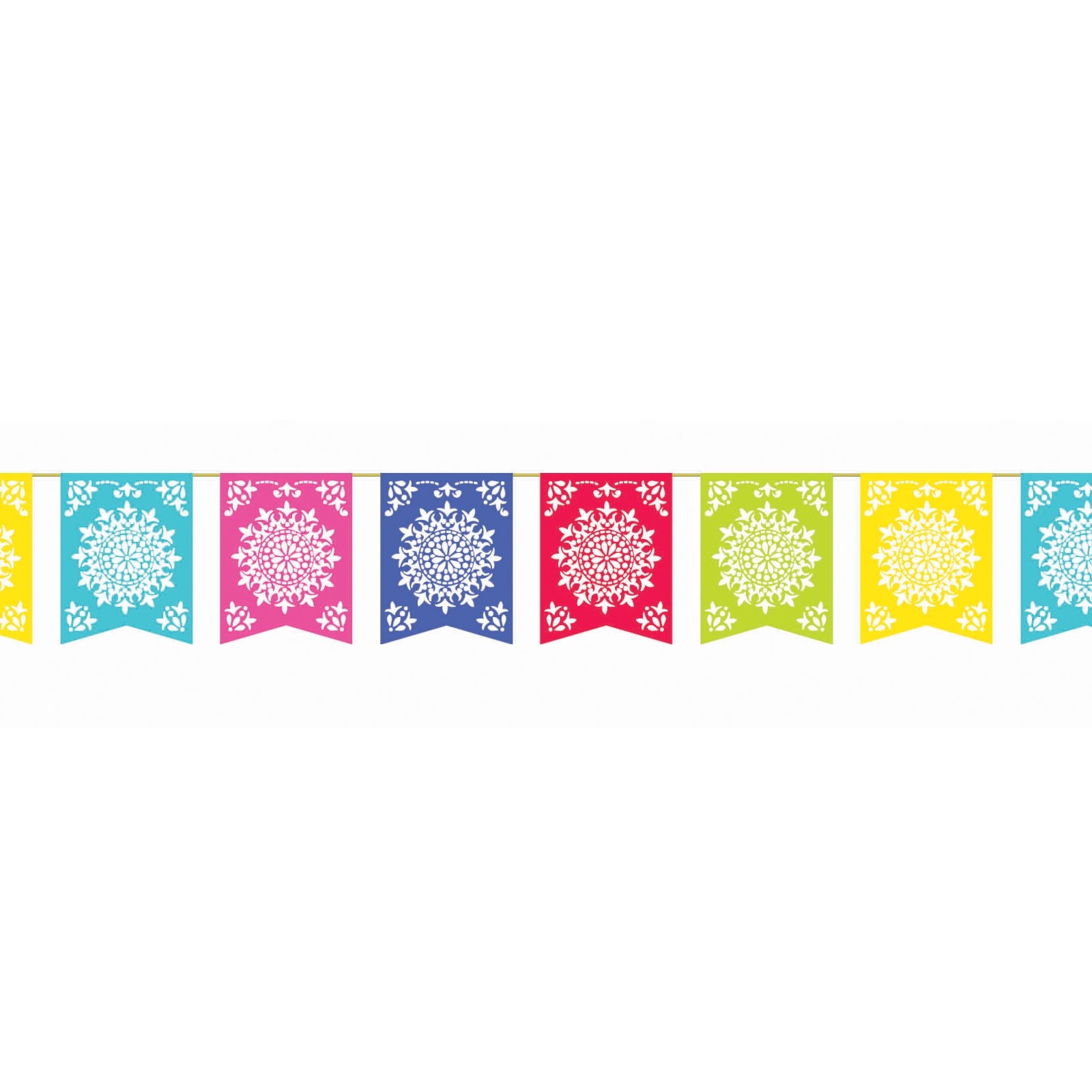 Party flag banners clipart.