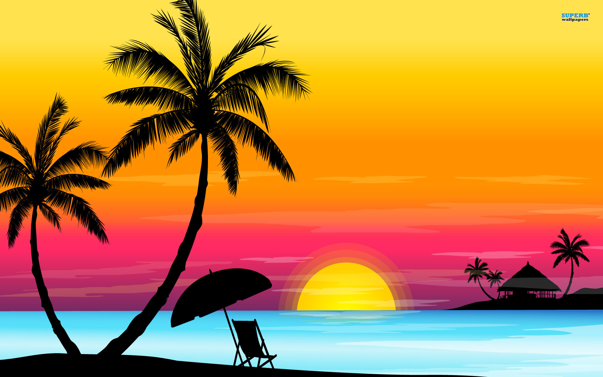 Sunset Clipart.