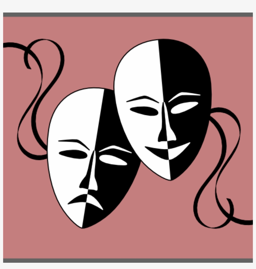 Theatre Masks Clip Art Theatre Masks Clip Art At Clker.