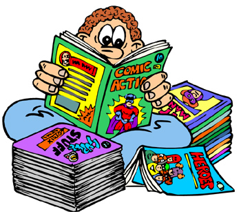 Read Comics Clipart.