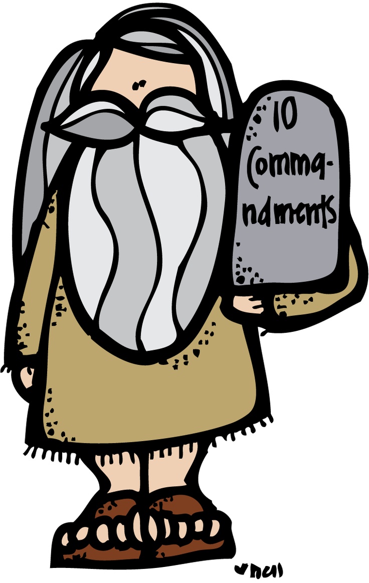 10 Commandments Christian Clip Art.