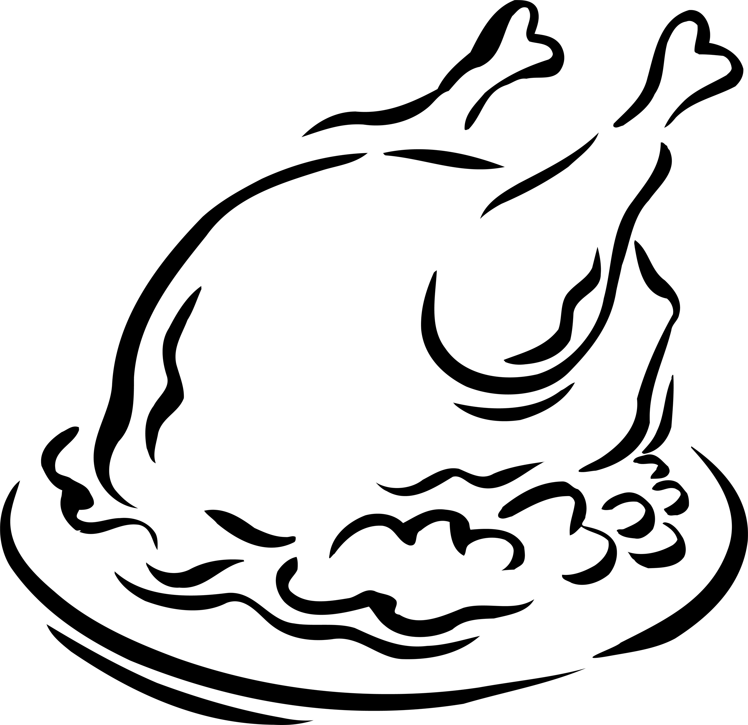 Free Cooked Turkey Clipart Black And White, Download Free.