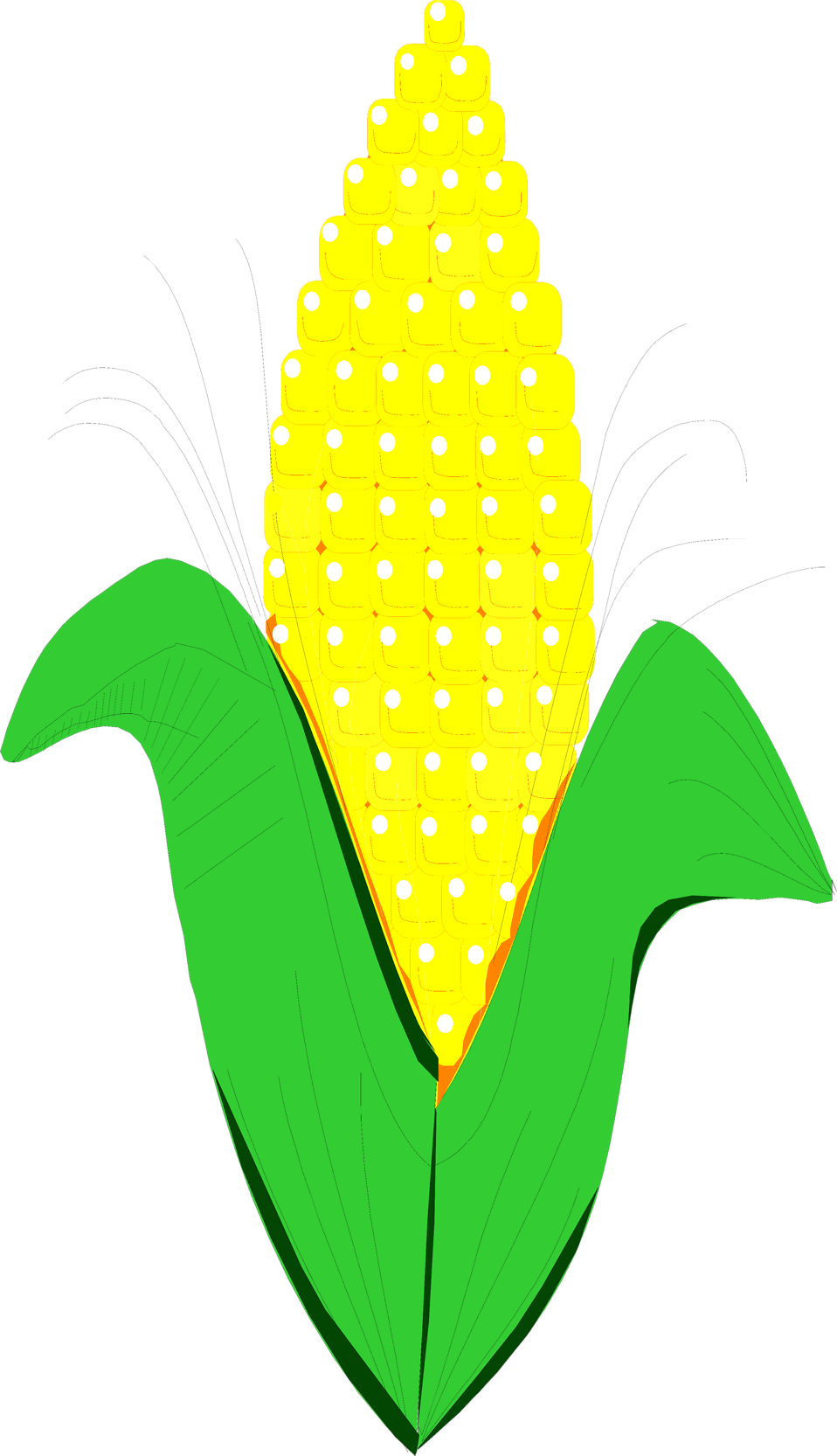 Corn Stock Clipart.