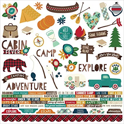 Amazon.com: Cabin Fever Combo Sticker Sheet.