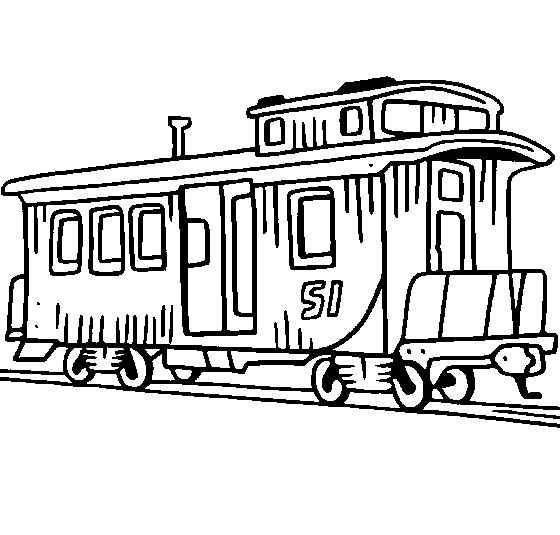 Caboose clipart 10.