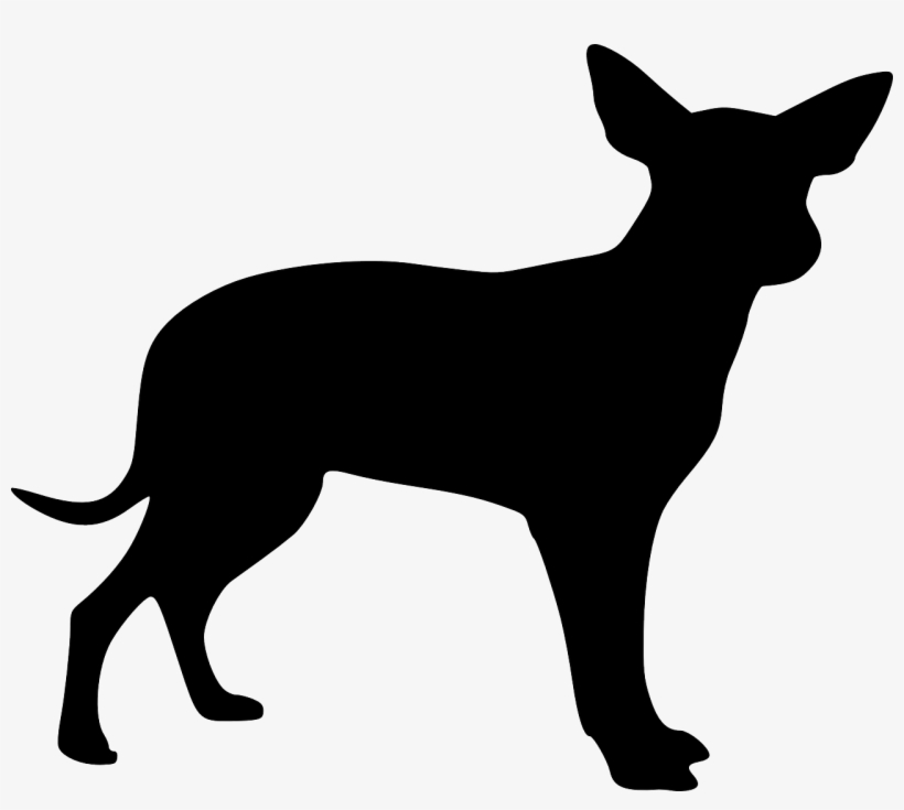 Puppy Clipart Silhouette.