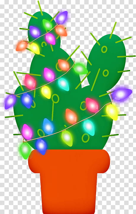 Christmas Lights, Cactus, Christmas Day, Succulent Plant.