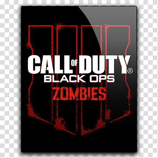 Icon Call of Duty Black Ops Zombies transparent background PNG.