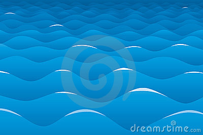 Calm sea clipart.