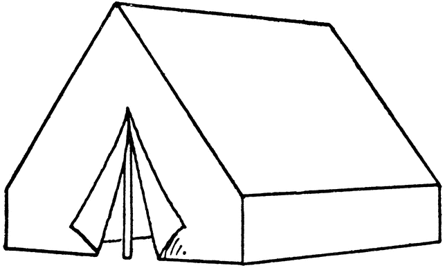 Camping Tent Clip Art.