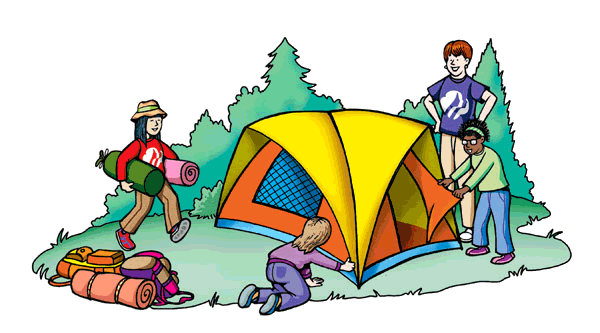 Camping Clip Art.