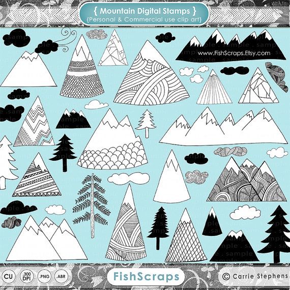 17 Best ideas about Mountain Clipart on Pinterest.