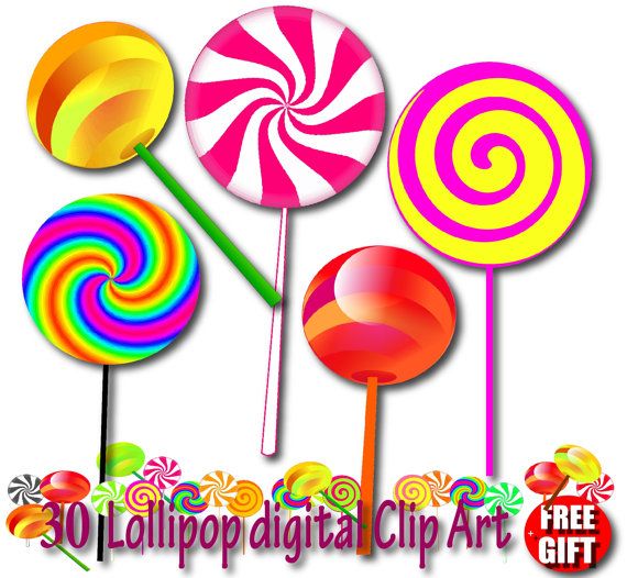 Candyland Clipart.