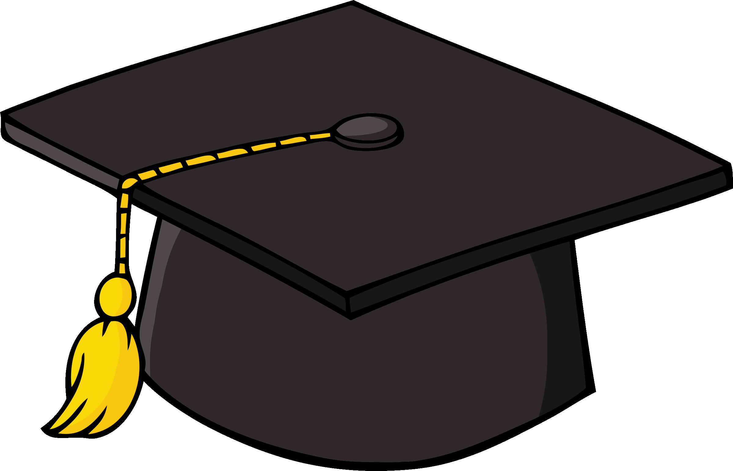 Green graduation cap clipart for snapchat.