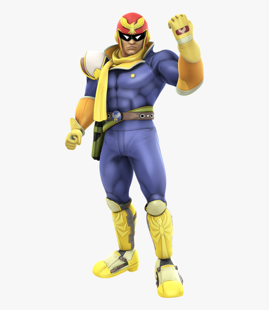 Captain Falcon Smash 4 Png Clip Art Black And White.