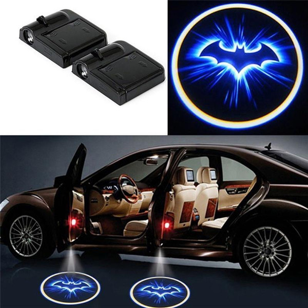 2019 Car Door Logo Projector Lights Wireless LED Light Welcome Lamp  Projector Cool Logo Ghost Shadow Batman Logo From Hobo068, $14.08.