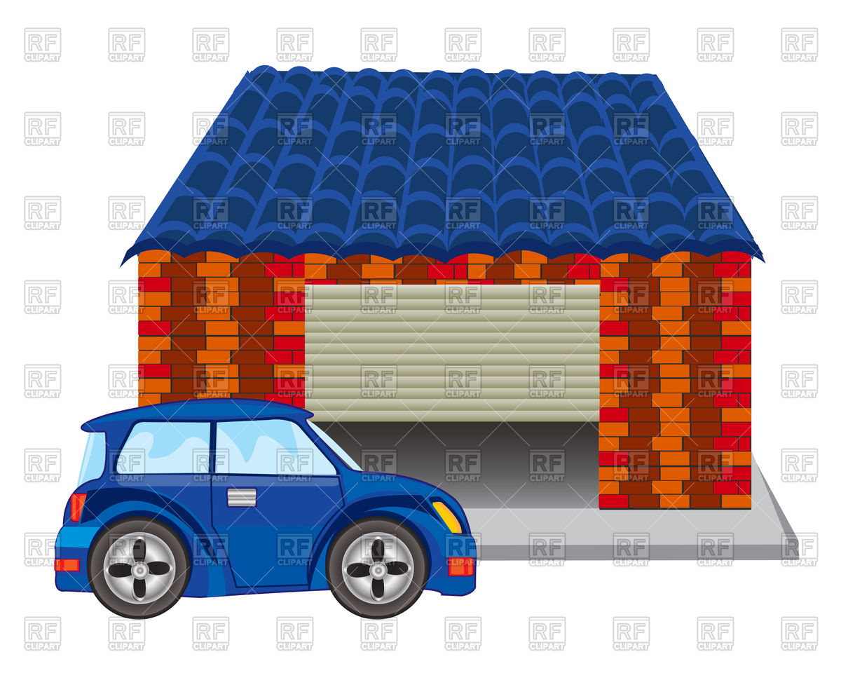 791 Garage free clipart.