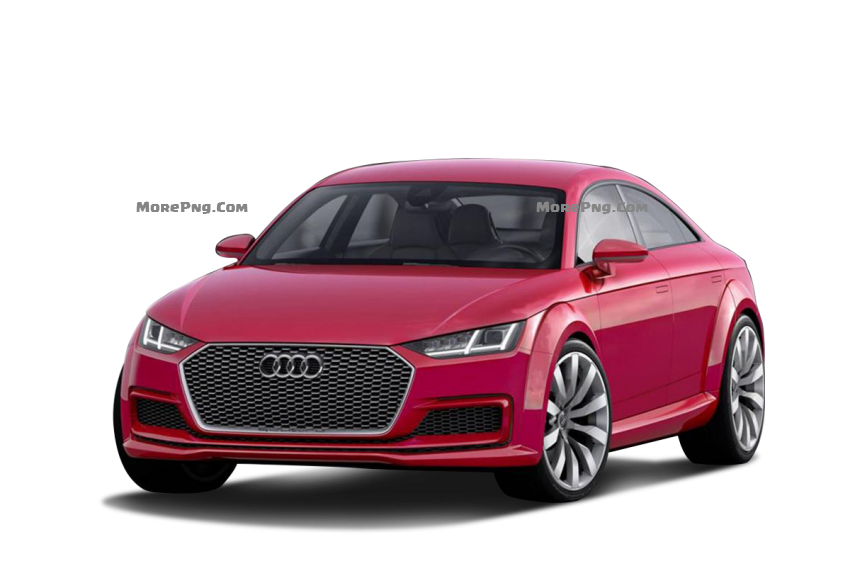 Audi Car PNG Front View.