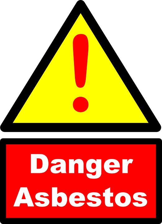 Free vector graphic: Asbestos, Danger, Warning.