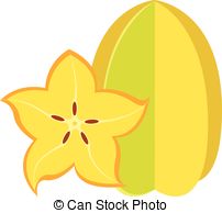 Starfruit Vector Clipart Royalty Free. 137 Starfruit clip art.